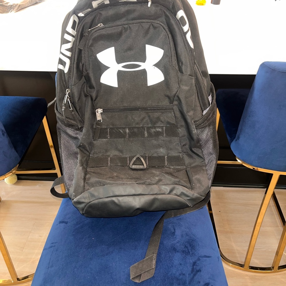 Under Armour Black and White Men's Backpack